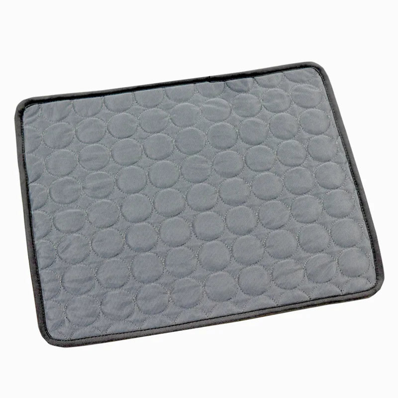 Tapis rafraichissant pour chat gris foncé