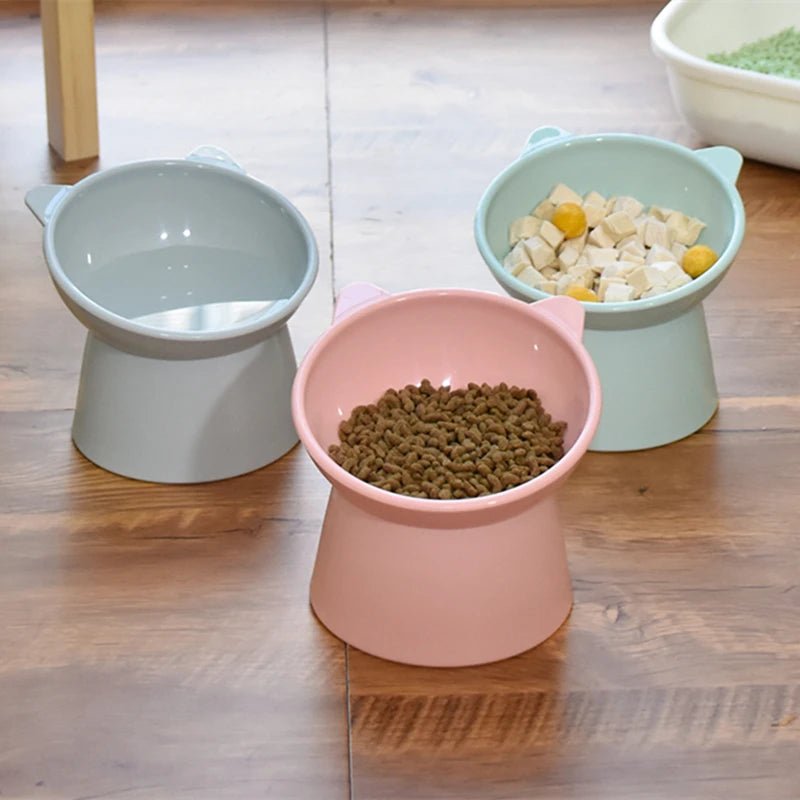 Bol surélevé "bien - être"™ - Bol ergonomique (Ou bol de présentation des cacahuètes lors d'apéro des humains) - Mam'zelle Sassy