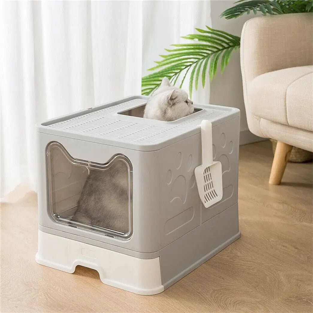 Maison de toilette pour chats - The litter house™ - Mam'zelle Sassy
