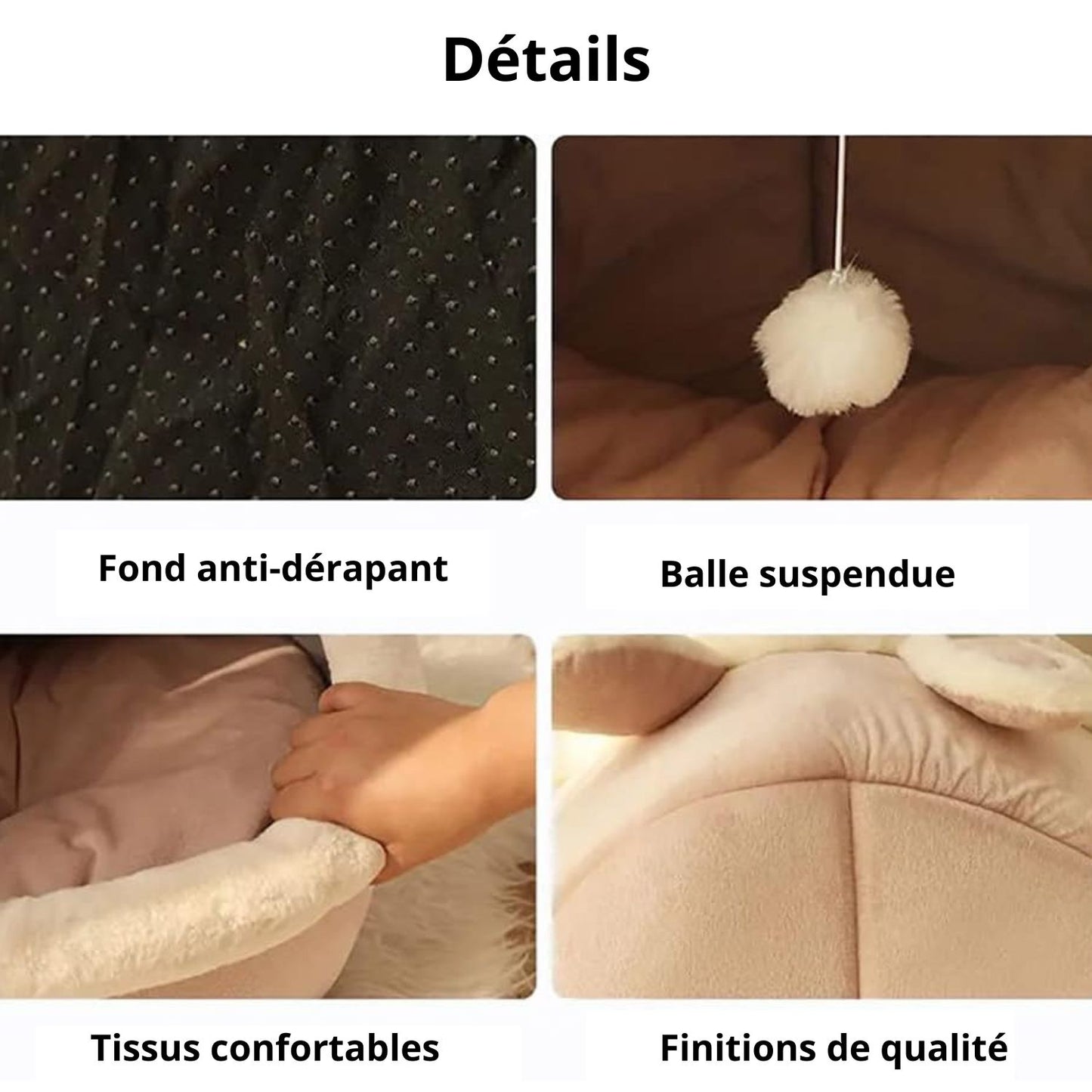 niche pour chat details de qualite