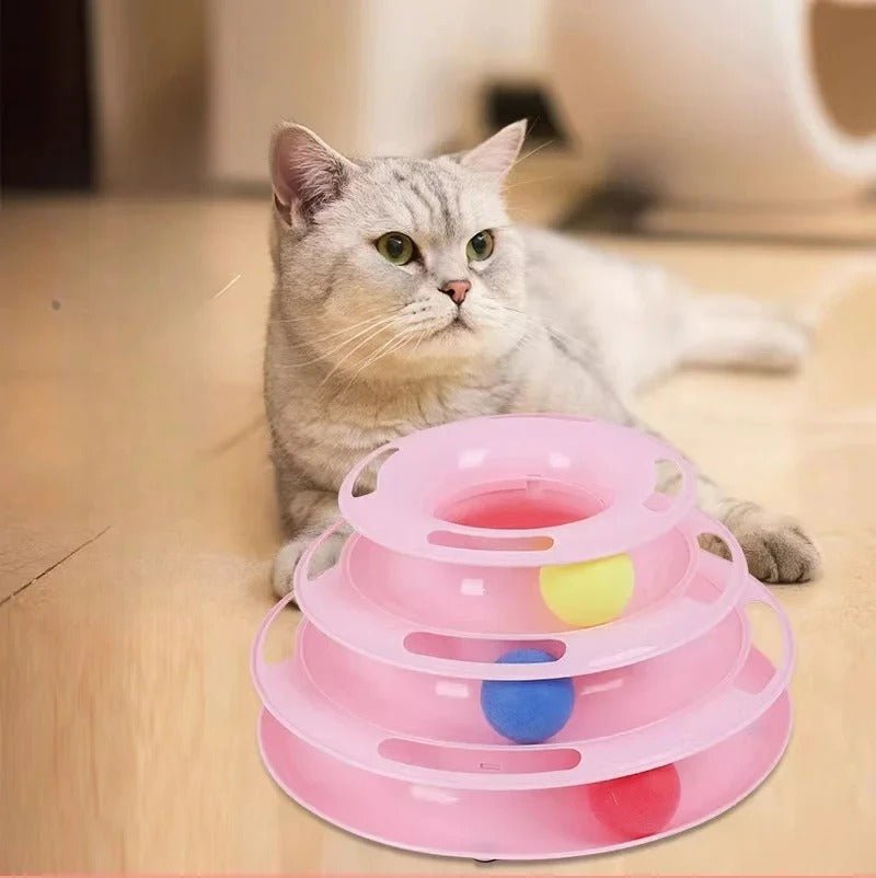 Jouet pour chats - La tour de Babelcat™ - Mam'zelle Sassy