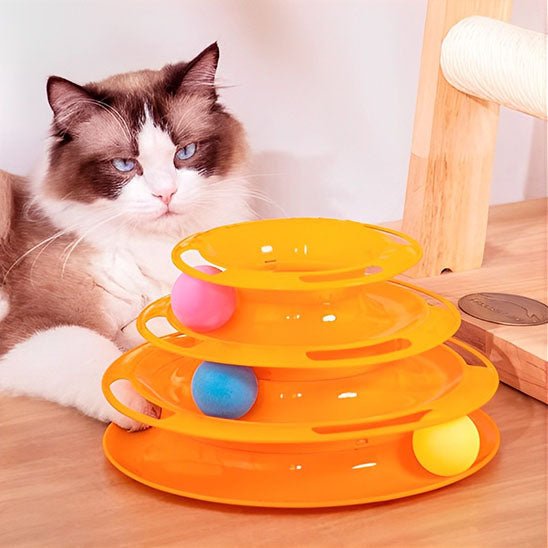Jouet pour chats - La tour de Babelcat™ - Mam'zelle Sassy
