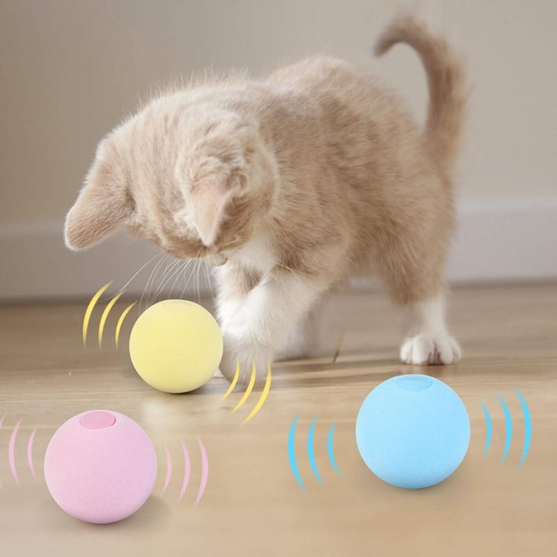 SmartBall™ - Balle intelligente d'apprentissage pour chat - Mam'zelle Sassy